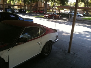 Illustration for article titled For $5,000, This Turbo 240Z Does a Striptease